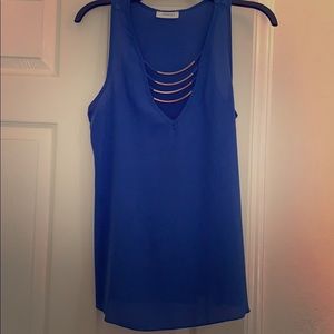 Blue summer top